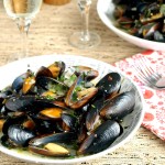 Mussels are sweeter than clams and readily take on the flavor of the broth they are cooked in.