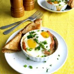 Baked Eggs Cocotte is quite literally the easiest, most elegant breakfast or brunch item you will ever make!