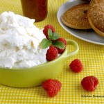 This Homemade Ricotta Cheese takes just 4 simple ingredients and about 15 or 20 minutes to make. #Italian #Fresh #Cheese #Ricotta #Homemade