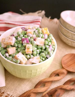 English Pea Salad Recipe - 3 simple steps | Kitchen Dreaming