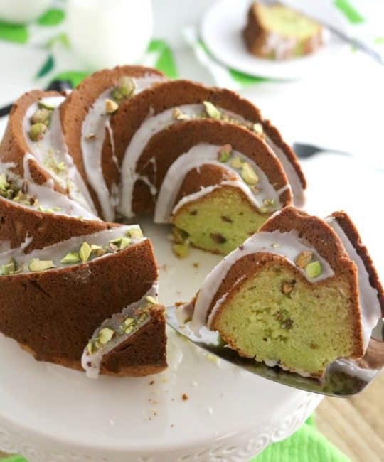 Pistachio Bundt Cake 3