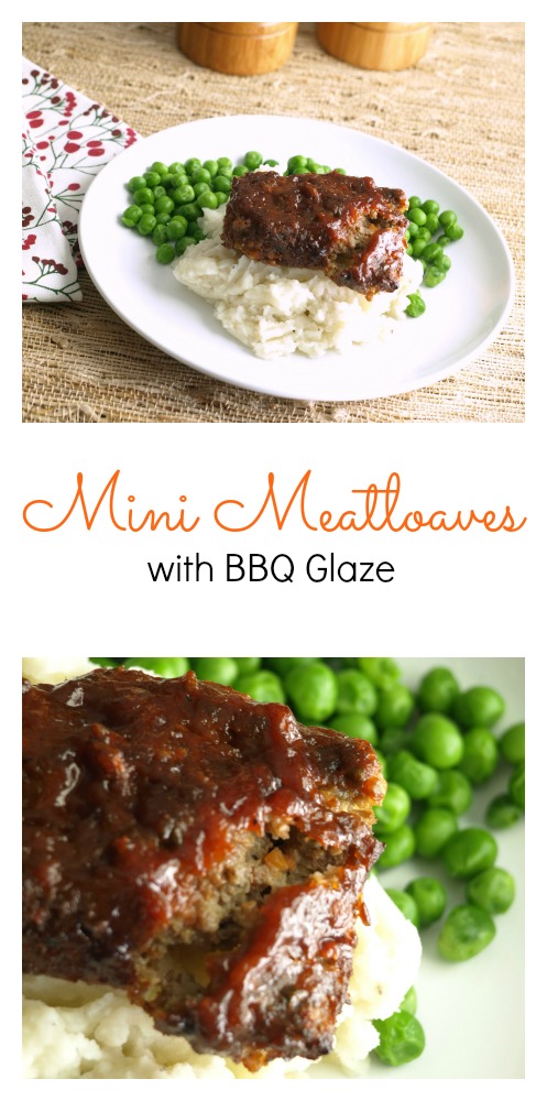 Mini Meatloaves with Barbecue Glaze is so light (not dense), moist and delicious! If your picky eater will like this version.