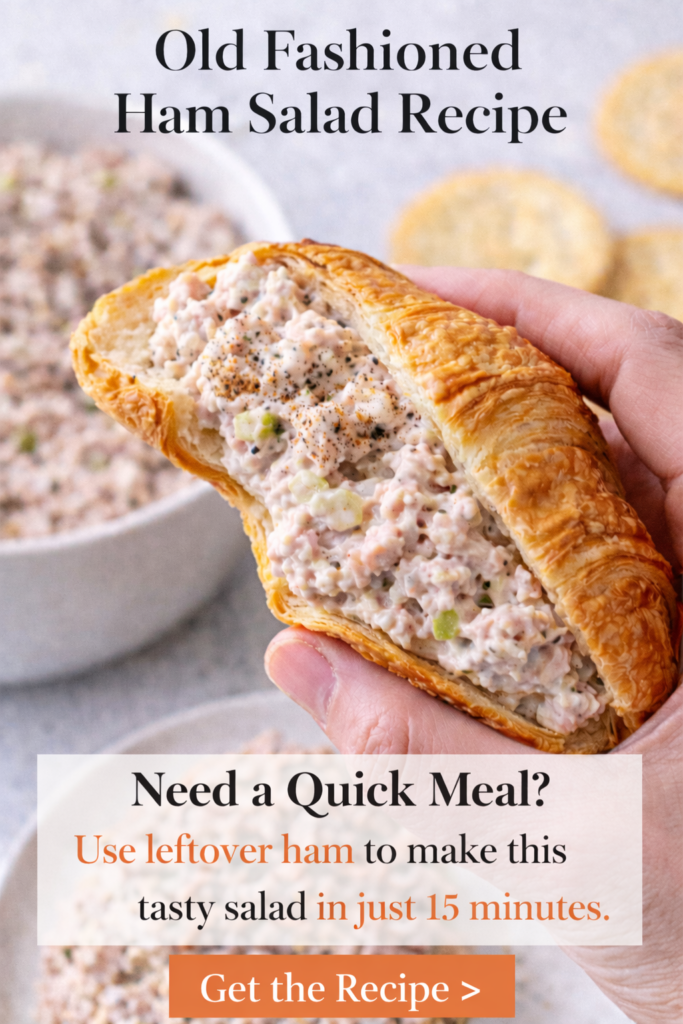Best Ham Salad Recipe – Old Fashioned, Creamy, Easy to Make 11 Quick ham salad recipe made with leftover ham served on croissant.
