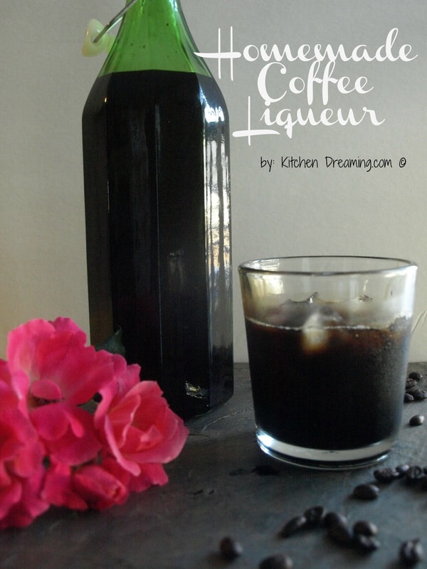 Homemade Coffee Liqueur can be made with your sugar level in mind. Use in place of your usual coffee liqueur and enjoy.