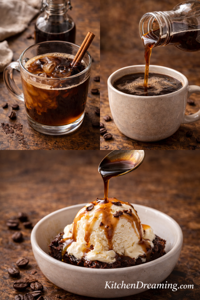 Homemade Kahlua Recipe (Better Than Store-Bought & Easy!) 5 Leftover homemade kahlua recipe used in coffee drinks desserts and ice cream drizzle.
