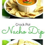 Crock Pot Nacho Dip Collage BLANK
