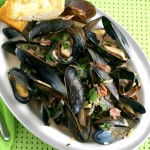 Mussels in Irish ale is a traditional Irish dish served along the coastal regions.