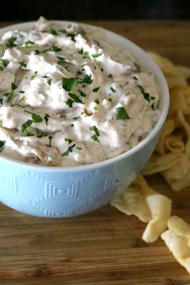 How To Make Caramelized Onion Dip Recipe Kitchen Dreaming