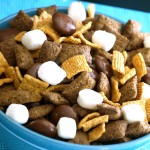 camping, chocolate, party mix, S’more, Snack