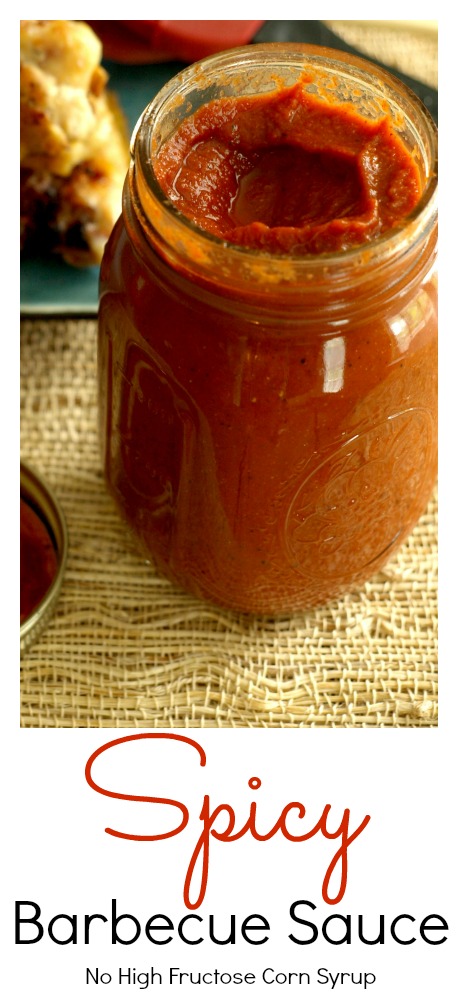 Spicy BBQ Sauce Pinterest Collage