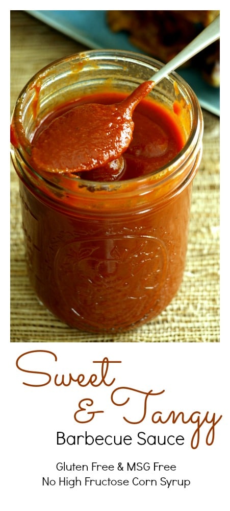Sweet and Tangy Barbecue Sauce is an all-purpose sauce that can be used on anything from chicken to beef or pork