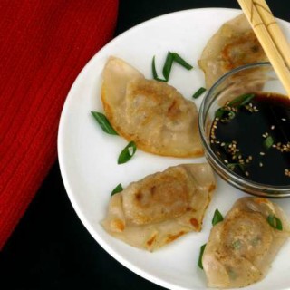 These potstickers are easy to make and so much tastier that anything you'll find in your grocer's freezer section. | KitchenDreaming.com |
