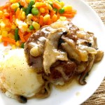 Let this one-skillet Salisbury Steak take a little of the 
