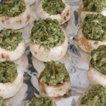 Cheese Stuffed Mushrooms are easy to prepare and are a crowd favorite. This delicious hot vegetarian appetizer will satisfy everyone on your guest list.