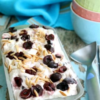 With this recipe for 5-ingredient, No-churn Cherry Almond Ice Cream, you don't have to own an ice-cream maker to enjoy freshly made ice cream.