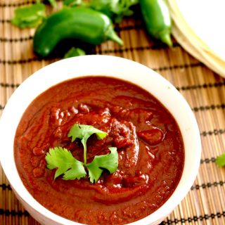 Homemade Enchilada Sauce is quick & easy to make with NO additives or preservatives. Freezes well.