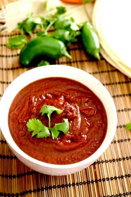 Homemade Enchilada Sauce is quick & easy to make with NO additives or preservatives. Freezes well.