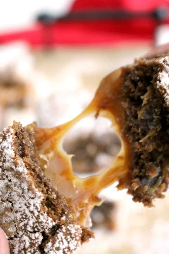 Gooey Layered Turtle Brownies are perfect anytime but even more so for your sweet honey bunches this Valentine's Day. I whipped up a batch of these decadent brownies earlier this week and OH MY - so delicious. Modeled after the 