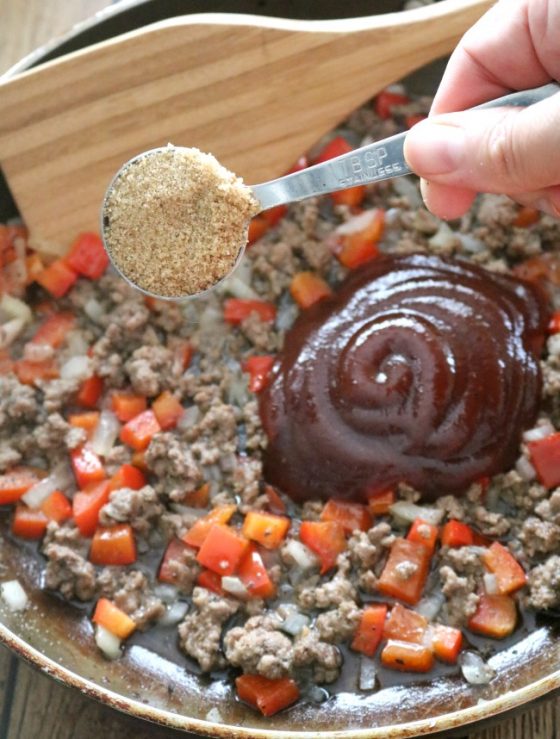 Best ever meaty barbecue baked beans