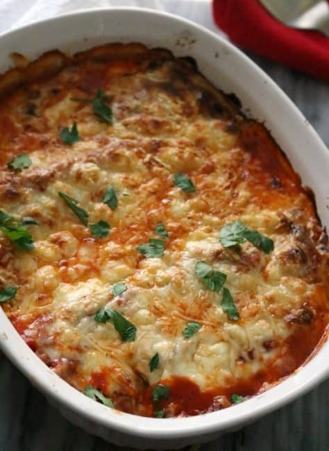 manicotti recipe