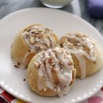 These Easy Raspberry Almond Sweet Rolls are filled with a cream cheese and raspberry filling. These little buns are a favorite brunch pastry and use up some leftover ingredients in the refrigerator.  