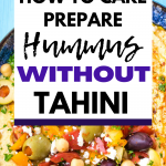 Hummus without Tahini