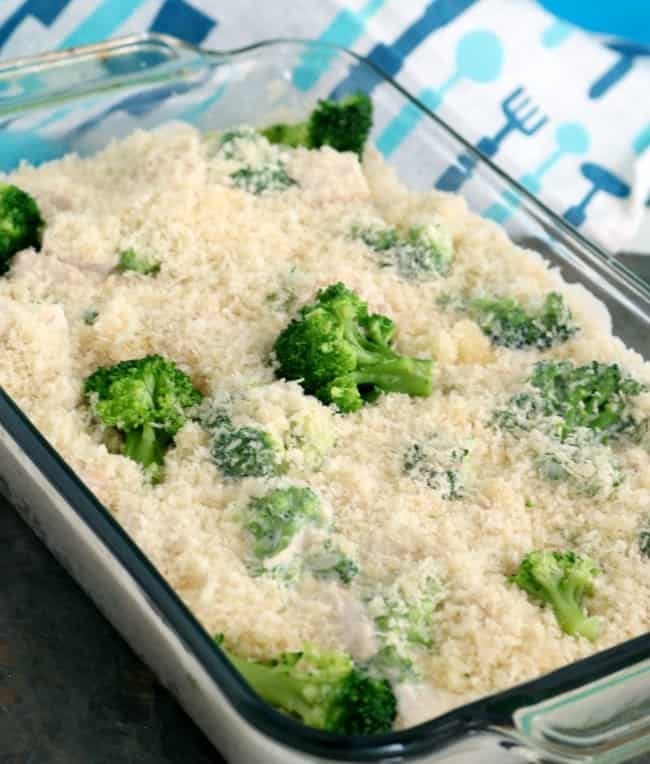This Creamy Turkey Rice Casserole is real food meets comfort food. Made from scratch without MSG, prepackaged sauces, or cream of anything soups, this dish is quick and easy and uses up that pesky leftover Turkey and maybe even some vegetables if you still have them laying around.