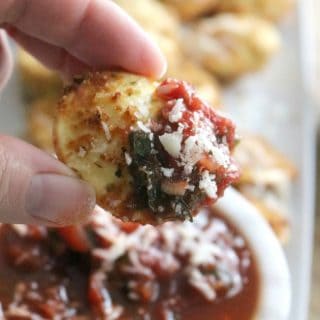 Fried Ravioli is one of our new favorite appetizers. These crispy Air Fryer Fried Ravioli are easy to make, yet very impressive. These are absolutely perfect for game day, parties, or even the family dinner table.