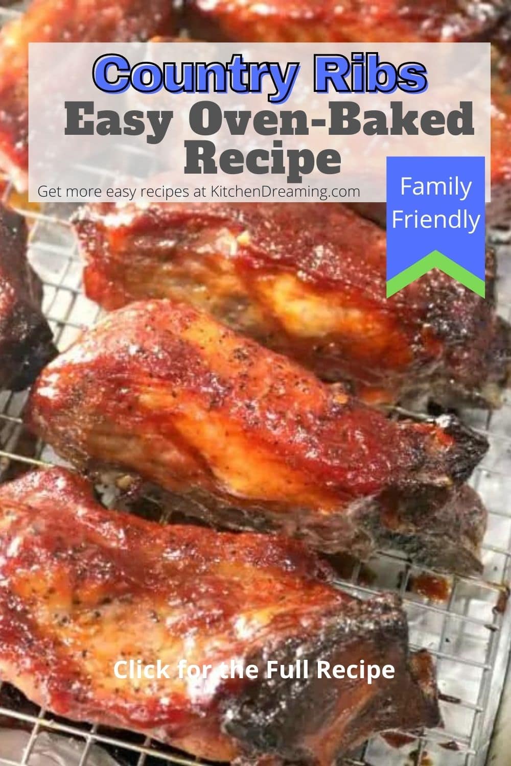 Easy Oven Baked Country Style Pork Ribs – TBFDRI