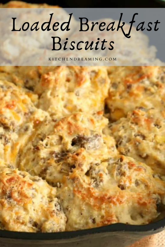 Easy Loaded Breakfast Biscuits