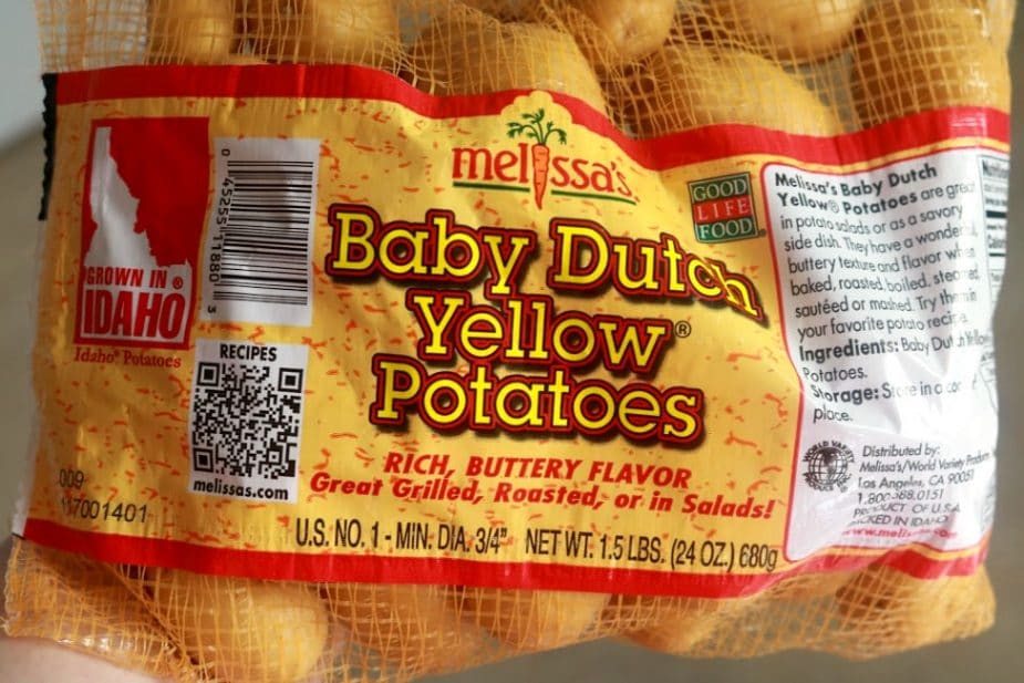 A photo of a baby of Baby Dutch Yellow potatoes.