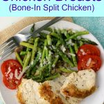 Pinterest Pin image for Oven Baked Chicken Breast