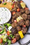 Greek Meatballs with Tzatziki Sauce 7