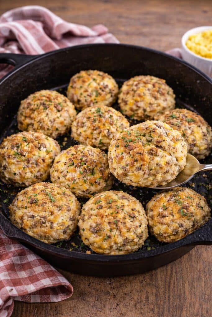 Sausage ball biscuites IMG 1