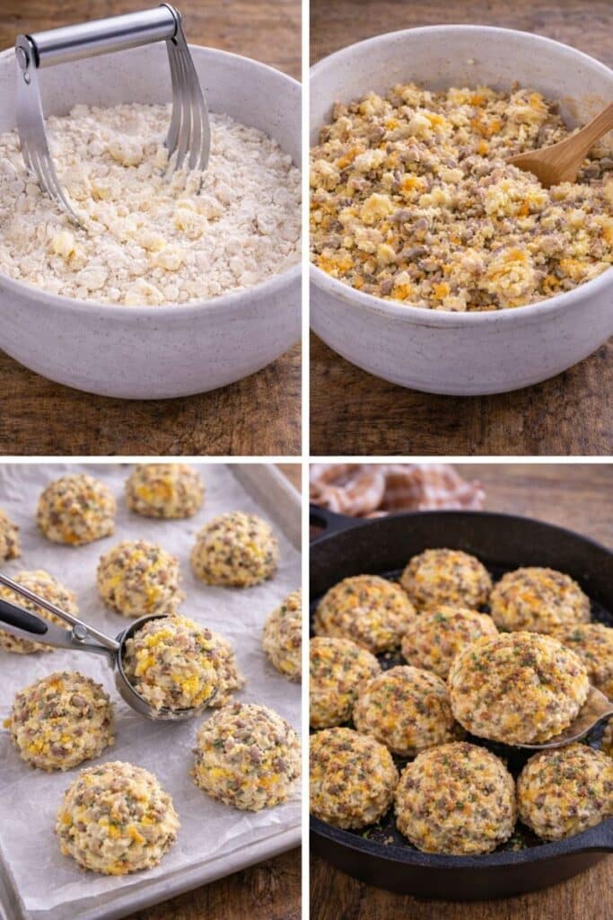 Sausage ball biscuites IMG 3