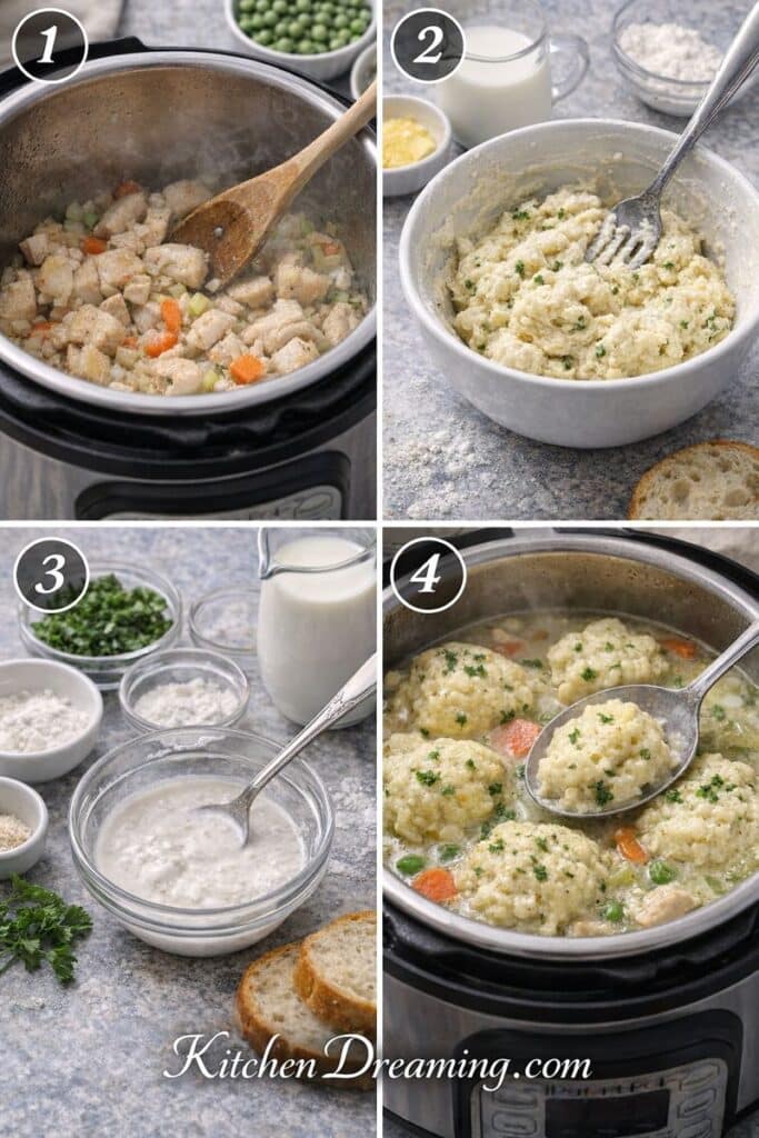 Instant Pot Chicken and Dumplings IMG 3