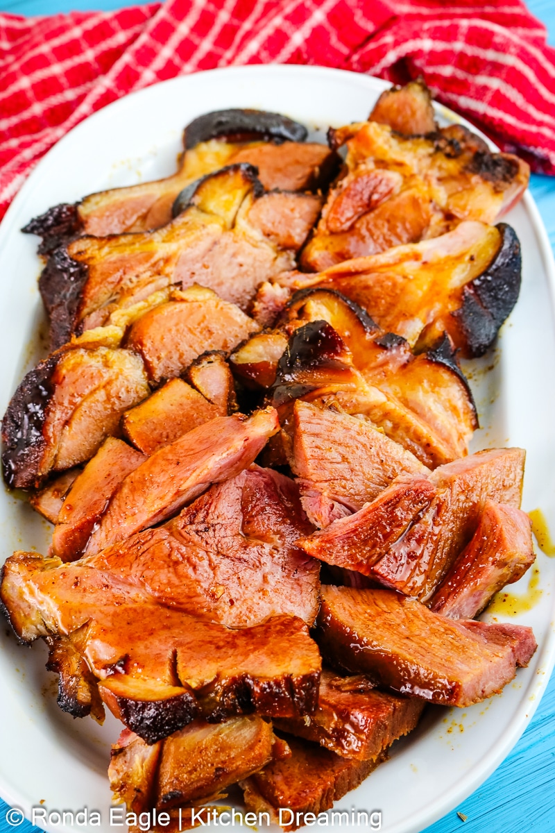 double smoked ham with Pineapple Glaze Kitchen Dreaming