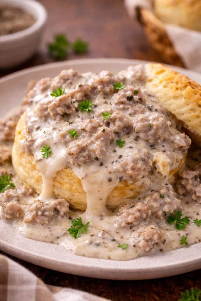 how to make sausage gravy from scratch (Easy Southern Recipe) 1 how to make sausage gravy from scratch img 9