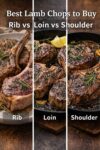 How to Cook Lamb Chops Perfectly Every Time 2 Best lamb chops to buy pin 1