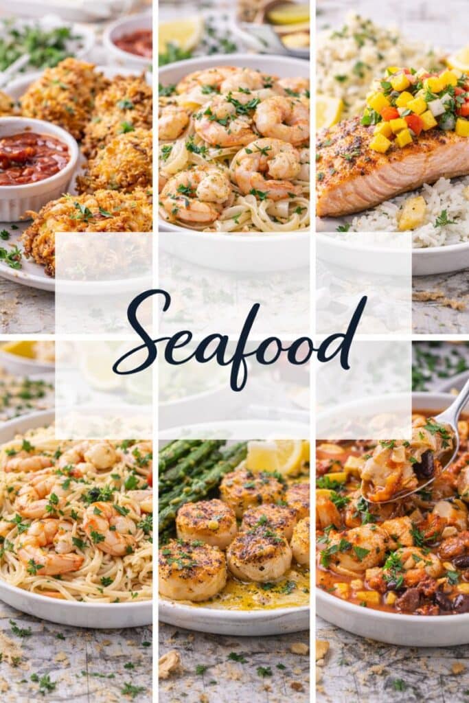 seafood recipes with shrimp, salmon, fish, and easy coastal-style dinners