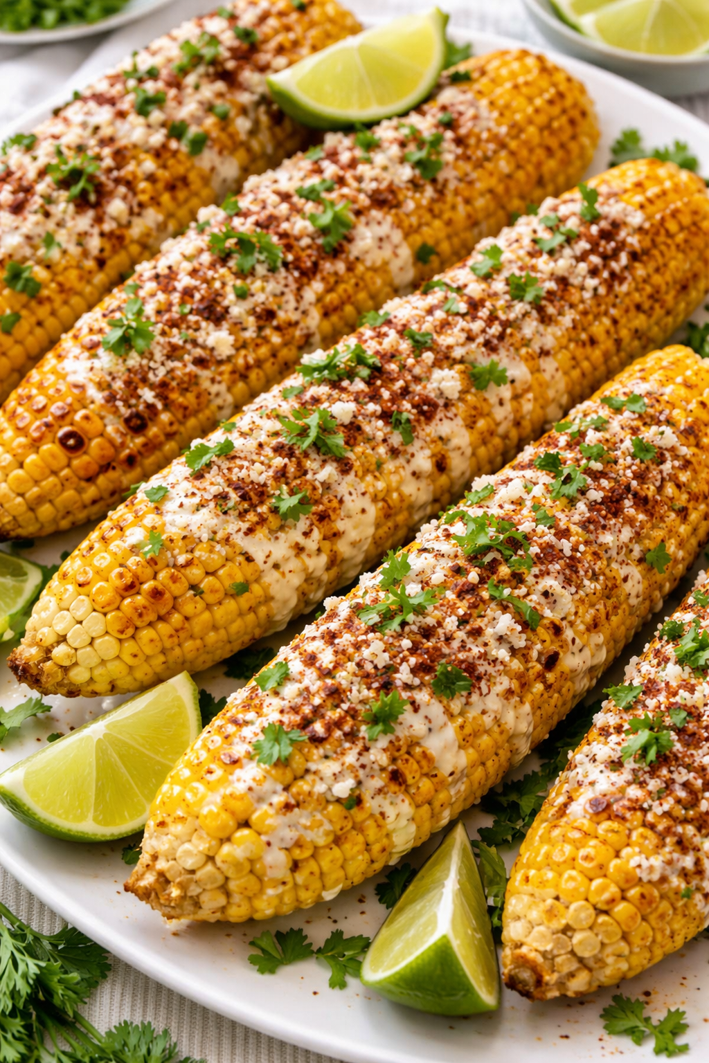 Mexican Street Corn – EloteMexican Street Corn Recipe with Cotija, Lime, and Crema