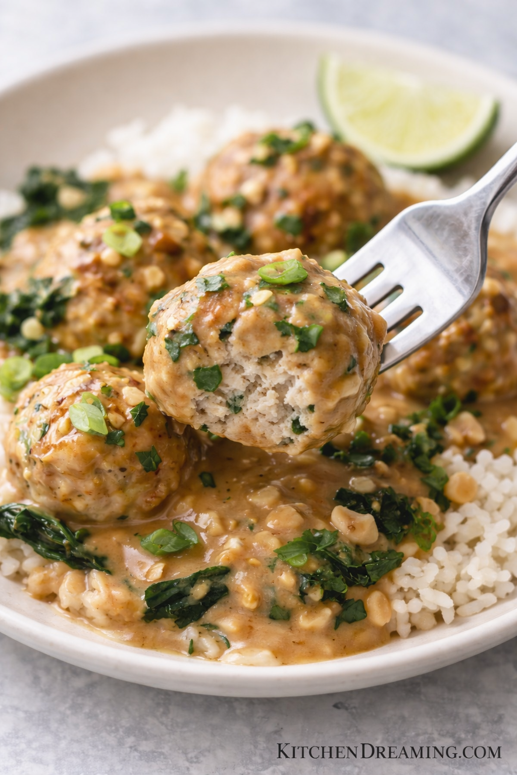 Chicken Rama Swimming Rama Chicken Meatballs Better Than Takeout | Kitchen Dreaming