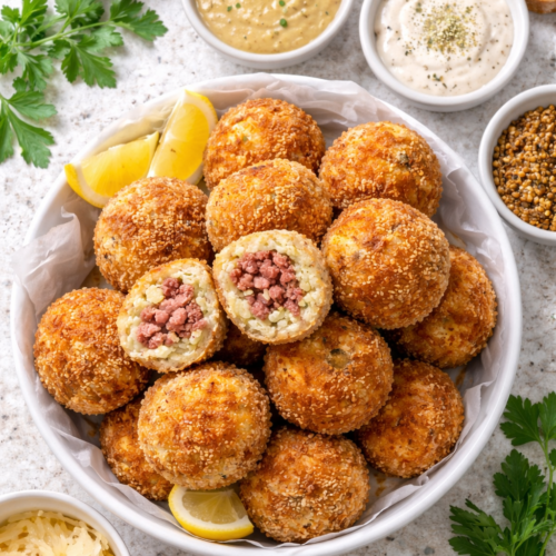 Corned Beef Stuffed Potato Balls Recipe 7 Corned Beef Stuffed Potato Balls IMG 4