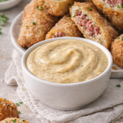 Creamy Mustard Sauce (Sweet Dijon Dipping Sauce) 8 Creamy Mustard Sauce IMG 1