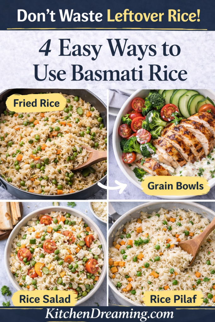 How to Cook Basmati Rice (Perfect Fluffy Basmati Rice) 13 leftover basmati rice recipes fried rice grain bowl ideas