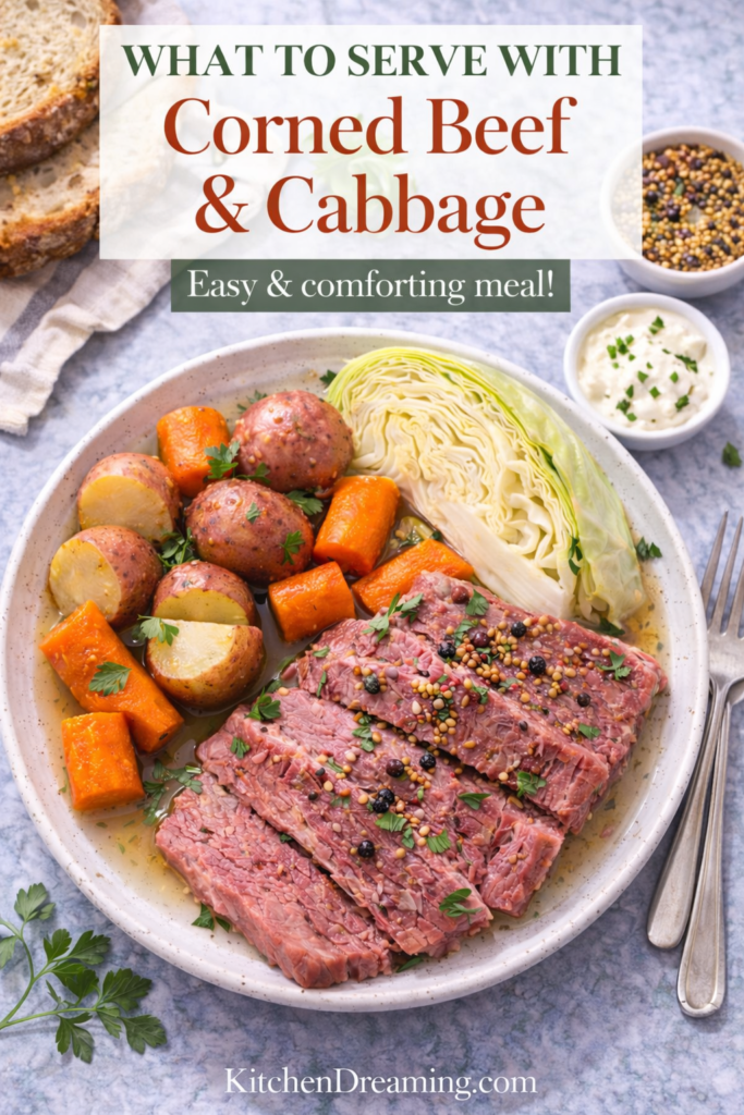 Traditional Corned Beef and Cabbage Recipe (Stovetop Boiled Method) 12 Traditional corned beef and cabbage recipe with serving suggestions.
